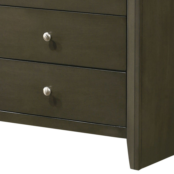 English Elm Ilana Gray Finish Dresser with 9 Spacious Drawers, English Dovetail Construction & Smooth Glides B2726P261905
