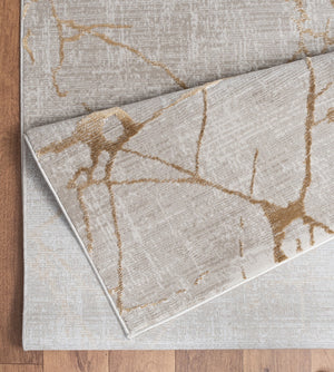 English Elm Elegance Gold 2 Ft. X 3 Ft. Area Rug – Soft, Durable, Stain-Resistant Design For High-Traffic Spaces B186P181039