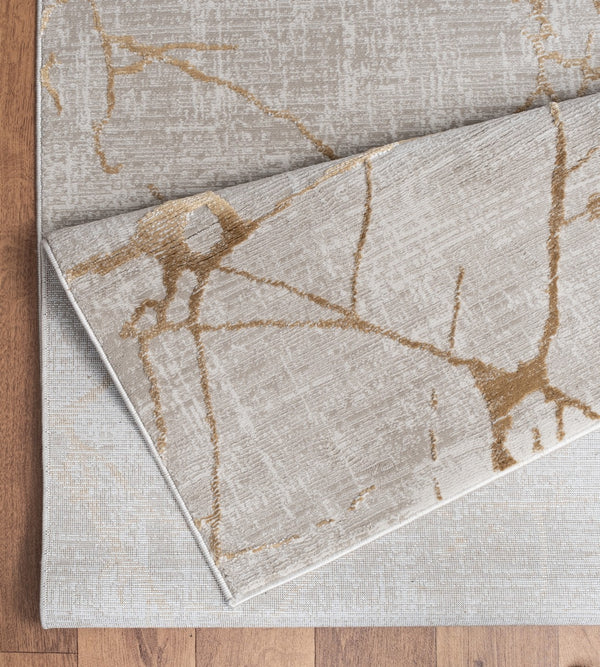 English Elm Elegance Gold 2 Ft. X 3 Ft. Area Rug – Soft, Durable, Stain-Resistant Design For High-Traffic Spaces B186P181039