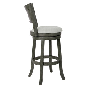 OSP Home Furnishings Swivel Stool 30" Grey