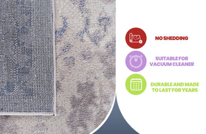 English Elm Loom & Luxe 8X10 Area Rug - Elegant Brown & Beige Traditional Design, Stain Resistant & Non-Shedding B335P289491