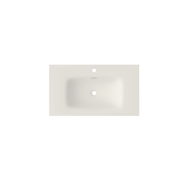 English Elm Stone Resin Seamless Vanity Basin Sculptural Sink for Modern Spa Bathrooms T3785P355776