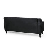 Christopher Knight Home® - Noble House - Knouff Modern Glam Tufted Velvet 3 Seater Sofa