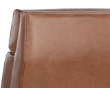 Brandon Recliner - Dark Brown, Shalimar Tobacco Leather 110511  Sunpan