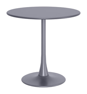 Soleil Dining Table Gray 704037 Zuo Modern