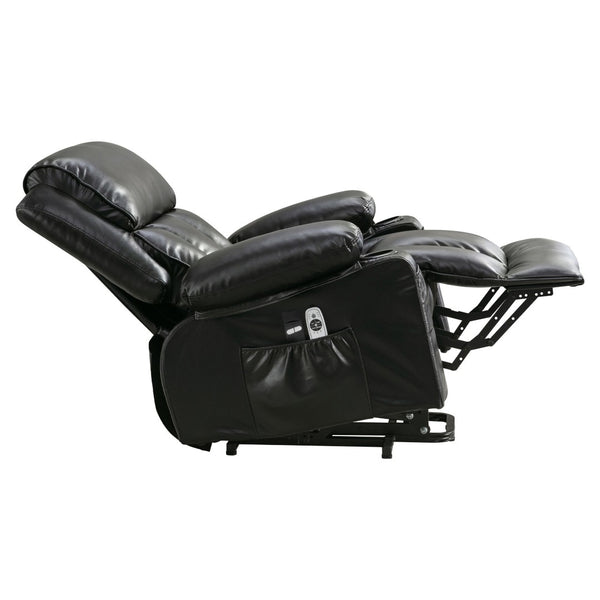 English Elm Power Electric Massage Lift Lounge Chair For Seniors – Heating, Vibration, Usb Charging & Storage! W1521P302637-GIGA
