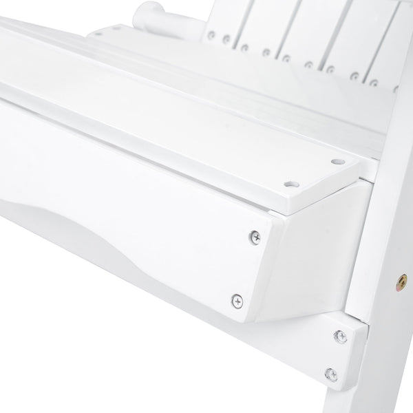 English Elm Christopher Knight Home® - Malibu Foldable Adirondack Chair - Weather-Resistant Acacia Wood For Comfort & Classic Outdoor Style N770P241668K