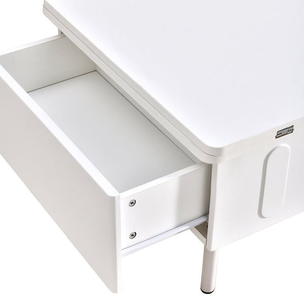 English Elm Vibe Haus Lift-Top Coffee Table With Hidden Storage, Modern Multi-Functional Design N724P292514K-GIGA