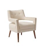 Madison Park Palmer Transitional Accent Chair MP100-0441 Cream