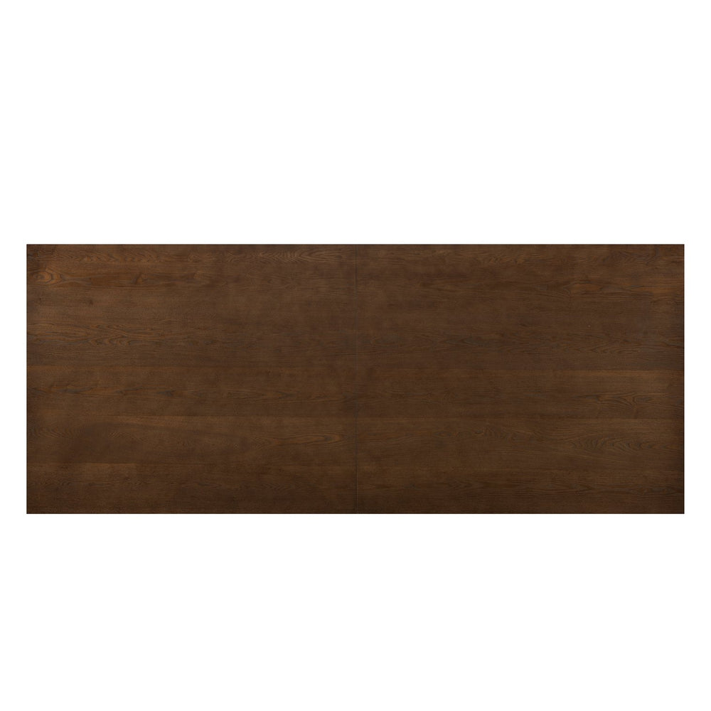 English Elm Christopher Knight Home® - 95Inches Walnut Dining Table - Modern Industrial Design For 6-10 Guests, Durable Wood Construction N771P346933T_N771P346934T