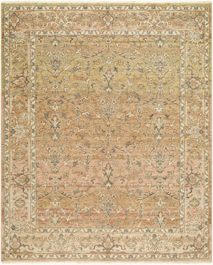 Surya Agra Hand-knotted Wool Flatweave Area Rug Traditional Indian Craft Living Room Anchor 8' x 10' Rectangle AAA2301-810