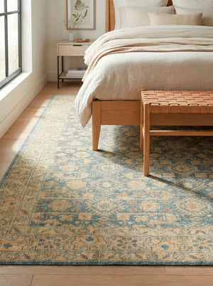 Surya Agra Hand Knotted Wool Flatweave Area Rug with Medallion Design for Large Rooms 9' x 12' Rectangle AAA2303-912