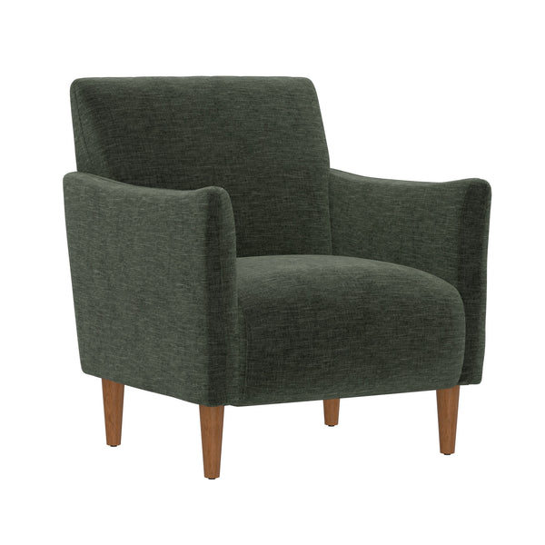 English Elm Wallace & Bay - Green Accent Chair Juniper Transitional Engineered Wood Upholstered Seat Easy-Care 28.2x29.3x32.5" B2709P212428