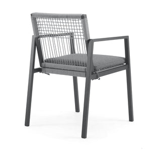 English Elm Christopher Knight Home® - Outdoor Dining Set: Modern Aluminum Chair And Table Set For 6 - Stylish, Durable & Easy To Maintain! N768P196697G_74381.00