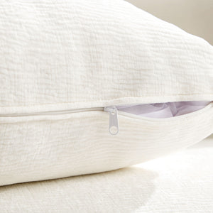 English Elm 134.63'' Modern L-Shape Sectional Sofa Couch With Right-Facing Chaise, Beige Fabric & Plush Pillows W876S00306