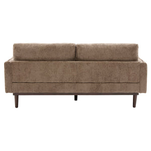 English Elm Modern Chenille Loveseat with Pocket Spring Cushions and Rubberwood Legs for Living Room N763P347228D