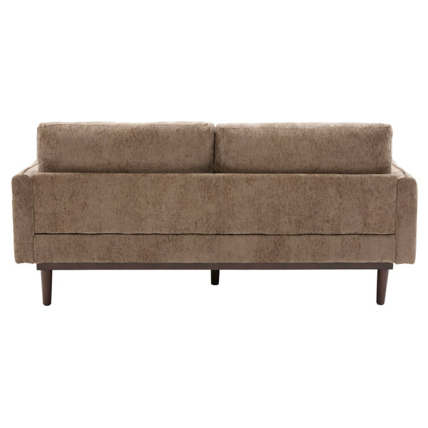 English Elm Modern Chenille Loveseat with Pocket Spring Cushions and Rubberwood Legs for Living Room N763P347228D