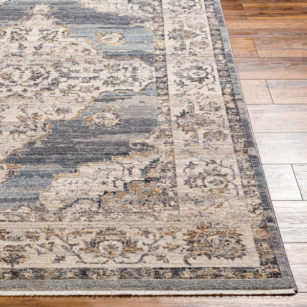 Livabliss Aida Traditional Ornamental Polyester Area Rug Turkish Machine Woven Living Room AAD2300-81013