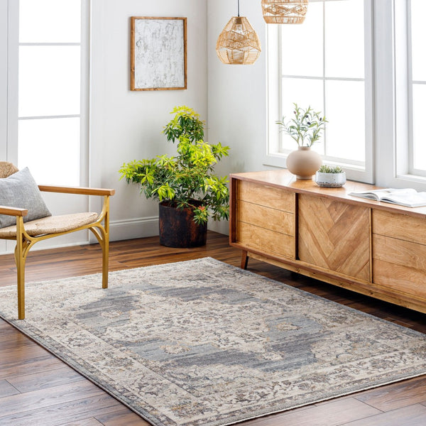Livabliss Aida Traditional Ornamental Polyester Area Rug Turkish Machine Woven Living Room AAD2300-81013