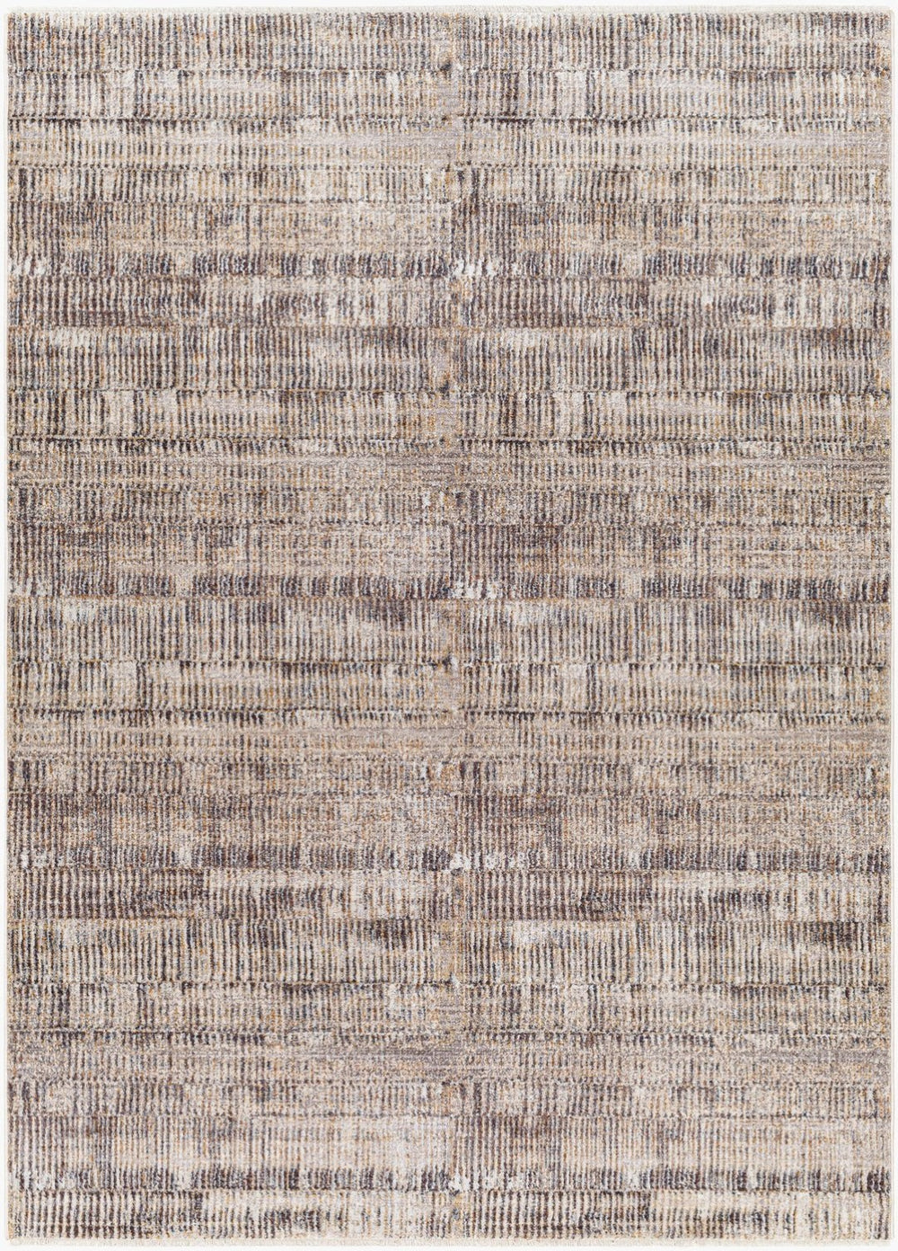 Livabliss Aida Fringe Border Polyester Accent Rug Turkish Woven for Entryways and Cozy Bedrooms Ivory, Medium G 7'10" x 9'8" AAD2304-71098