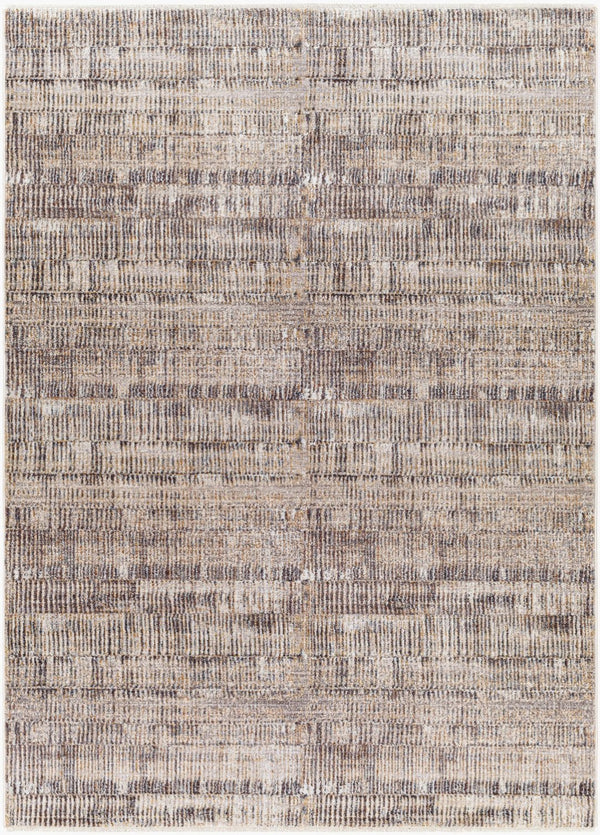 Livabliss Aida Fringe Border Polyester Accent Rug Turkish Woven for Entryways and Cozy Bedrooms Ivory, Medium G 7'10" x 9'8" AAD2304-71098