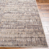 Aida AAD-2304 8'10" x 13' Machine Woven Rug AAD2304-81013  Ivory, Medium Gray, Charcoal, Tan, Deep Teal, Beige Surya