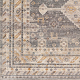 Aida AAD-2305 8'10" x 13' Machine Woven Rug AAD2305-81013  Medium Gray, Gray, Beige, Charcoal, Tan Surya