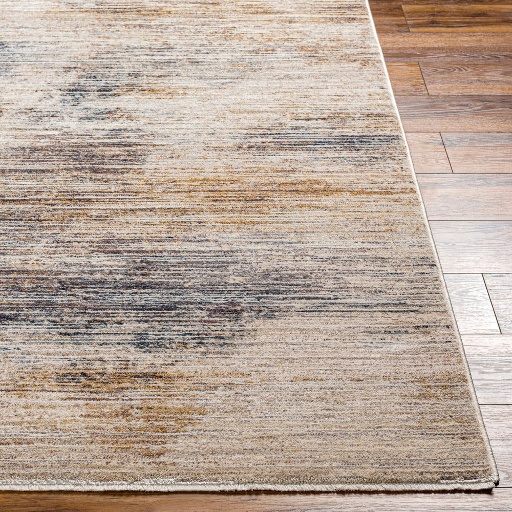 Livabliss Aida Machine Woven Polyester Area Rug with Fringe Border for Entryways and Cozy Corners Beige, Ivory 7'10" x 9'8" AAD2306-71098