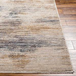 Livabliss Aida Machine Woven Polyester Area Rug with Fringe Border for Entryways and Cozy Corners Beige, Ivory 7'10" x 9'8" AAD2306-71098