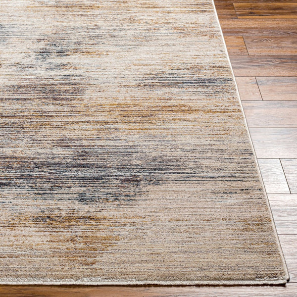Livabliss Aida Machine Woven Polyester Area Rug with Fringe Border for Entryways and Cozy Corners Beige, Ivory 7'10" x 9'8" AAD2306-71098