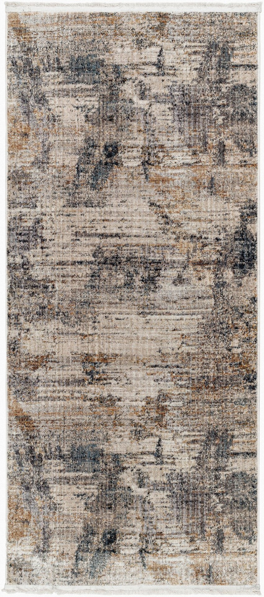 Livabliss Aida Bohemian Fringe Runner Rug Polyester Machine Woven for Hallway or Entryway AAD2309-279