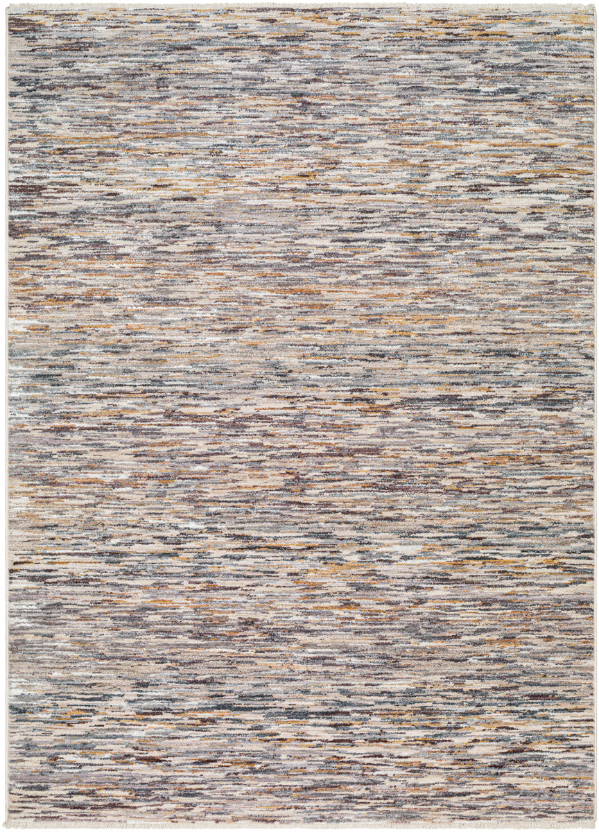 Aida AAD-2310 8'10" x 13' Machine Woven Rug AAD2310-81013  Ivory, Beige, Deep Teal, Tan, Medium Gray Surya