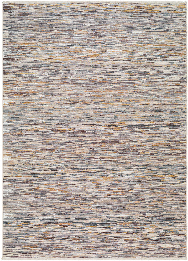 Aida AAD-2310 8'10" x 13' Machine Woven Rug AAD2310-81013  Ivory, Beige, Deep Teal, Tan, Medium Gray Surya