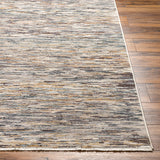 Aida AAD-2310 8'10" x 13' Machine Woven Rug AAD2310-81013  Ivory, Beige, Deep Teal, Tan, Medium Gray Surya