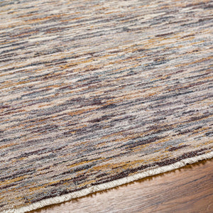 Aida AAD-2310 8'10" x 13' Machine Woven Rug AAD2310-81013  Ivory, Beige, Deep Teal, Tan, Medium Gray Surya