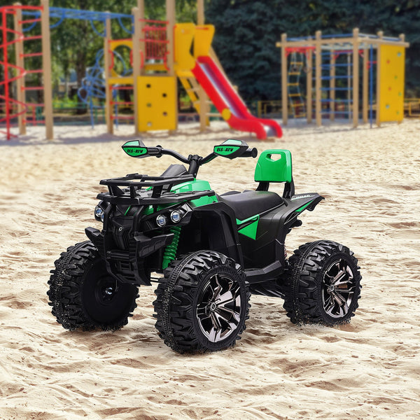 English Elm Aosom Kids Pedal Go Kart Outdoor Ride on Toy with Adjustable Seat and Handbrake W2225P249797