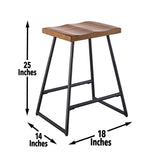 Steve Silver Landon Counter Stool, Set of 2 LD600CS