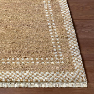 Surya Arkansas Hand Knotted Wool Accent Rug Bohemian Global Style for Entryways and Bedrooms 2' x 3' Rectangle AAK2300-23
