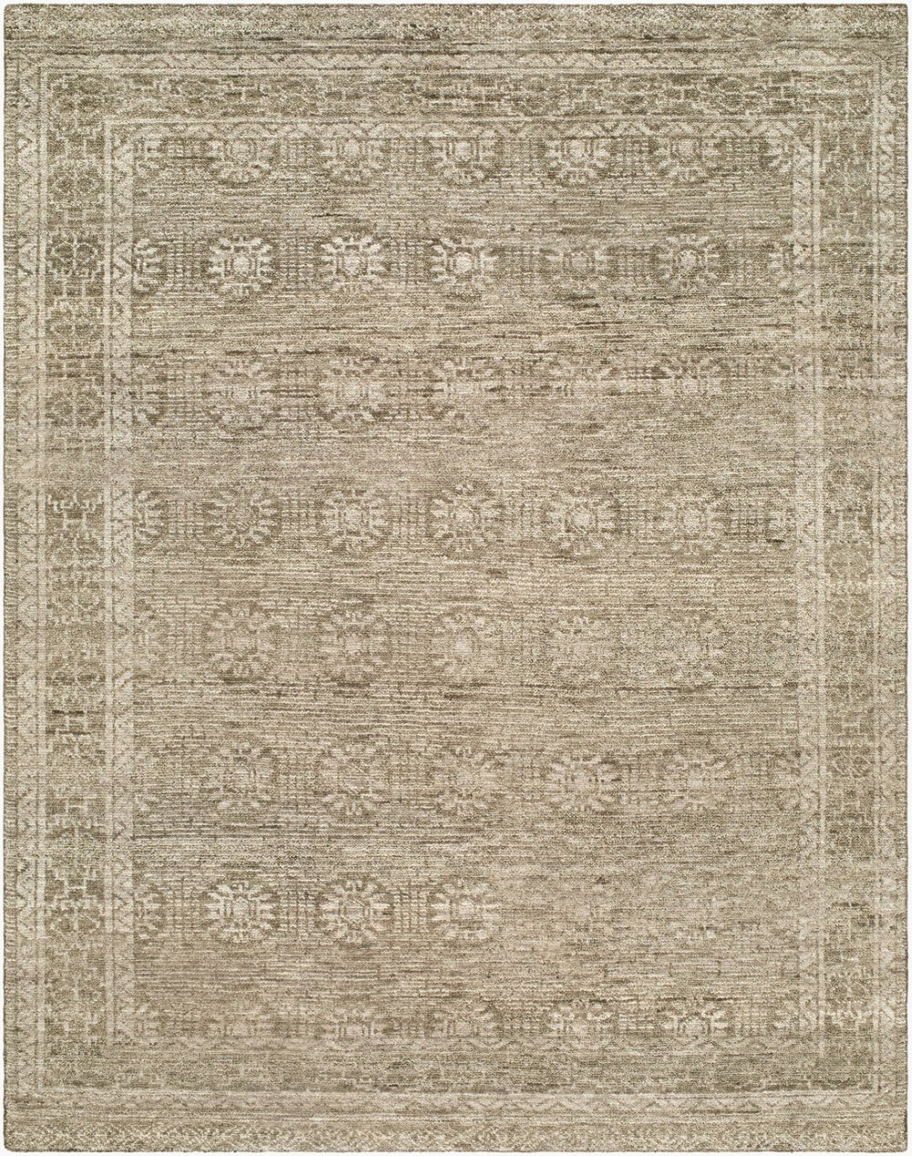 Surya Alara Hand Knotted Wool Area Rug Low Pile Indian Craft for Living and Dining Rooms 2' x 3' Rectangle AAL2301-23