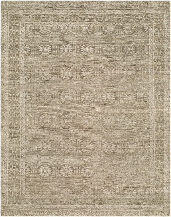 Surya Alara Hand Knotted Wool Area Rug Low Pile Indian Craft for Living and Dining Rooms 2' x 3' Rectangle AAL2301-23