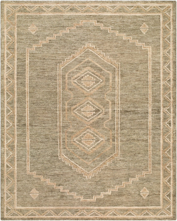Surya Alara Hand-hooked Wool Area Rug Artisan Crafted Low Pile for Living and Dining Rooms 6' x 9' Rectangle AAL2302-69
