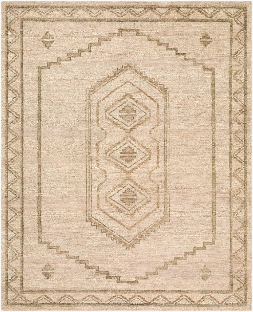 Surya Alara Hand-hooked Wool Area Rug Artisan Crafted for Living and Dining Rooms 9' x 12' Rectangle AAL2303-912