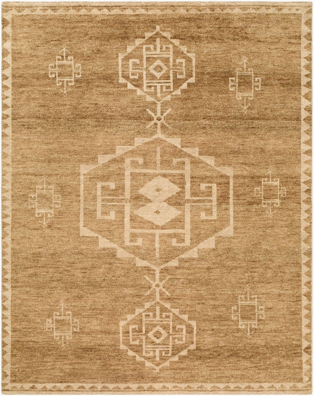 Surya Alara Hand-knotted Wool Area Rug for Large Living Rooms with Low Pile Indian Craft 10' x 14' Rectangle AAL2305-1014