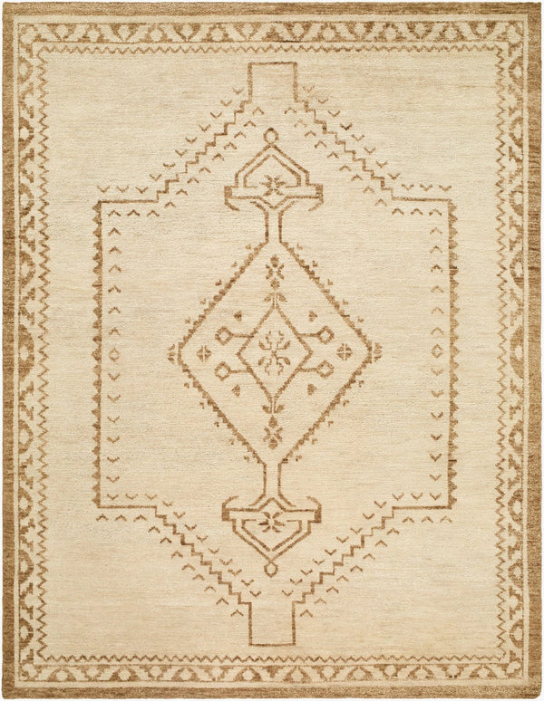 Surya Alara Hand Knotted Wool Area Rug for Large Living Dining Spaces Low Pile Indian Craft 8' x 10' Rectangle AAL2307-810