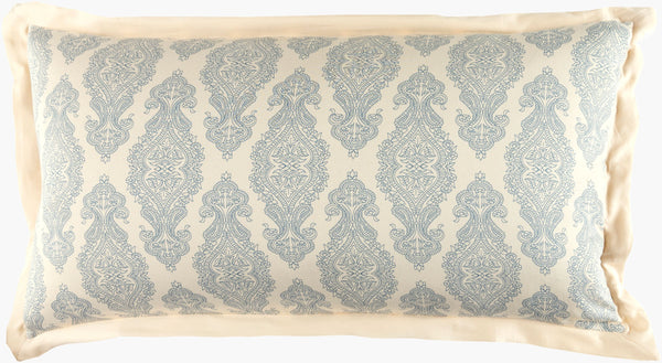 Surya Alia Cotton Sham 26"X26" - Elegant Plush Bedding For Modern & Classic Decor, Easy Care Luxury Dark Blue Cotton,Cotton Aal4004-ks