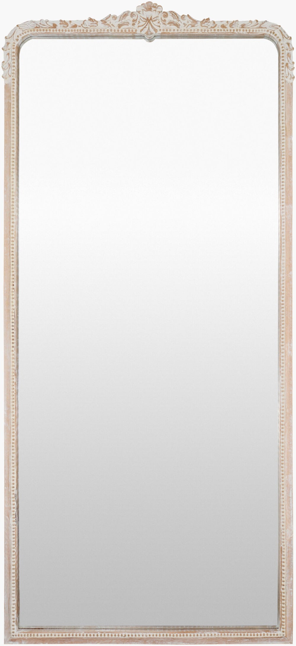 Surya Aaliyah Full-length Mirror 70"H X 33"W - Elegant Wall Decor To Elevate Your Home’S Charm & Style Frame, Black Mango Wood Aali003-7033