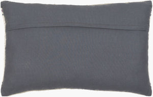 Surya Alamosa 22"L X 22"W Lodge Rustic Accent Pillow - Cozy Wool, Cotton & Viscose Blend For Timeless Charm Deep Teal Viscose,Cotton,Wool,Cotton Aao001-2222d