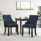 Christopher Knight Home® - Noble House - Thurber Contemporary Upholstered Birch Wood Dining Chairs - Set of 2