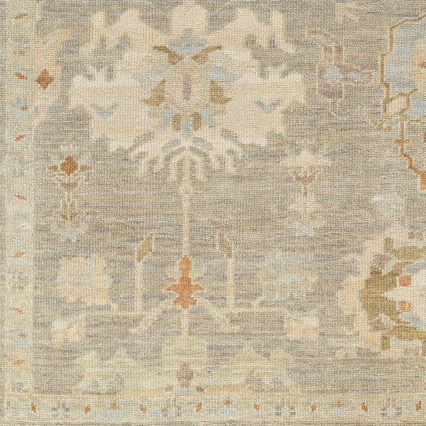 Antalya AAT-2300 9' x 12' Handmade Rug AAT2300-912  Tan, Beige, Light Brown, Gray, Blue Surya