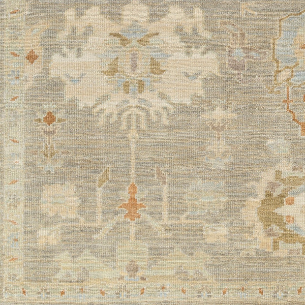 Surya Antalya Handmade 2' X 3' Luxurious Wool Rug – Elegant Low Pile Design For Classic Home Décor Tan Wool Aat2300-23